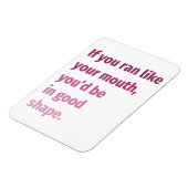 Wenn du wie dein Mund lief... Magnet (Linke Seite)