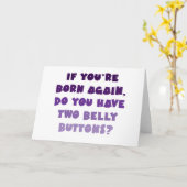 Wenn du wieder geboren bist. karte (Gelbe Blume)