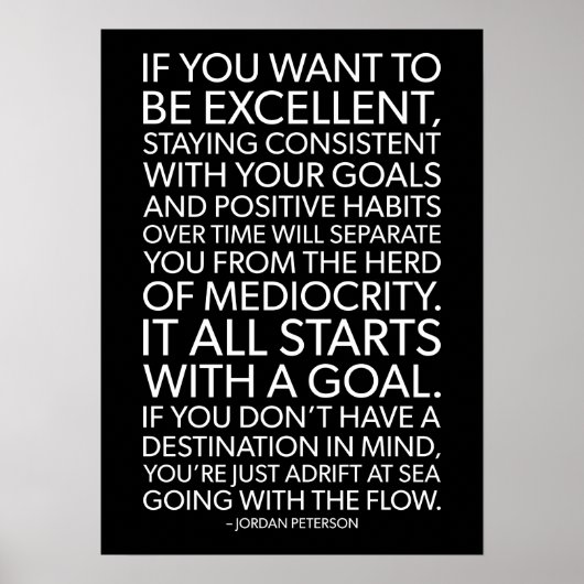 Wenn du Will, ausgezeichnet zu sein Poster (Vorne)