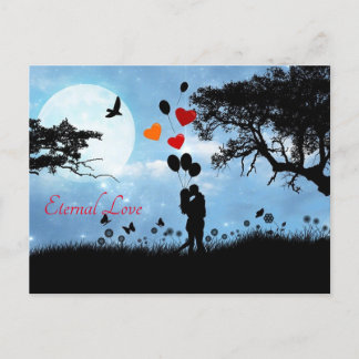 Wenn du will, deine Liebe zu gestehen, kannst du d Postkarte