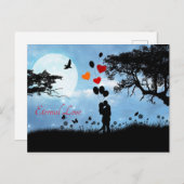 Wenn du will, deine Liebe zu gestehen, kannst du d Postkarte (Vorne/Hinten)