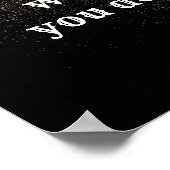 Wenn du will zu fliegen —Buddha Zitat Poster (Ecke)