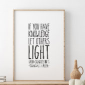 Wenn du Wissen hast, das andere lasse, Margaret Fu Poster