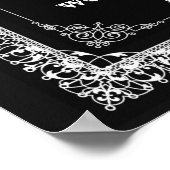 Wenn du zu fliegen will - Buddha Zitat Poster (Ecke)