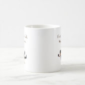 "Wenn du zuerst fällst, versuche es noch einmal."  Kaffeetasse (Mittel)