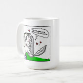 Wenn Eichhörnchen in Liebe-Karikatur fallen Kaffeetasse (Vorderseite Links)