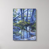 "Wenn ein Baum fällt.." Leinwanddruck (Vorderseite)