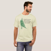 Wenn ein Baum… fällt T-Shirt (Vorne ganz)
