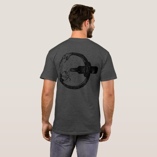 Wenn ein FAIP trinkt T-Shirt (Schwarz voll)