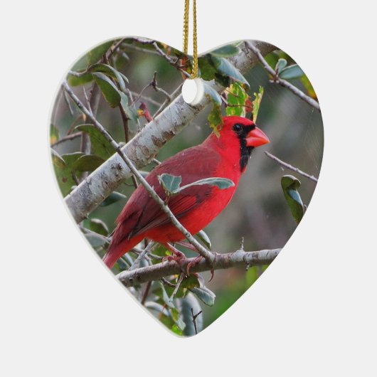Wenn ein Kardinal erscheint, ist ein geliebter aus Keramik Ornament (Rechts)