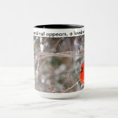 Wenn ein Kardinal erscheint, ist ein geliebtes man Tasse (Zentrum)