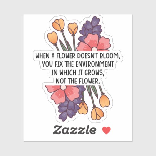 Wenn eine Blume die Sonderaktion für die Neuroviel Aufkleber (Blatt)