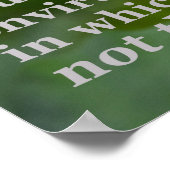 Wenn eine Blume kein Poster blüht (Ecke)