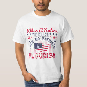 Wenn eine Nation von Zwietracht erfüllt ist T-Shirt