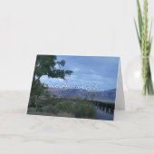 Wenn eine Reise endet Karte (Vorderseite)