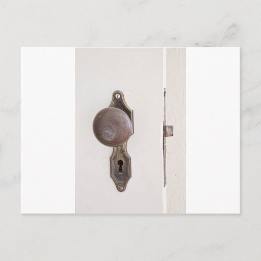 Wenn eine Tür geschlossen wird, öffnet sich eine a Postkarte (Vorderseite)