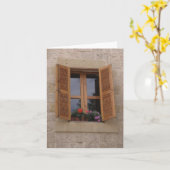 Wenn eine Tür schließt, öffnet sich ein Fenster Karte (Gelbe Blume)