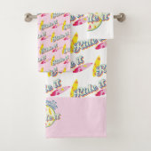 Wenn es anschwellt reiten, surfen sie mädchenhaft badhandtuch set (Insitu)