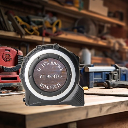 Wenn es Broke Personalisierte Bezeichnung ist Maßband