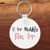 WENN ES DIE IT-KEHRKETTE BEHEBT SCHLÜSSELANHÄNGER (Vorderseite)