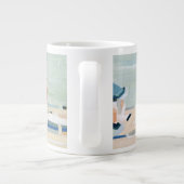Wenn es die Strände sind Jumbo-Tasse (Rückseite)