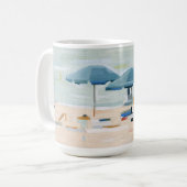 Wenn es die Strände sind Kaffeetasse (Vorderseite Links)