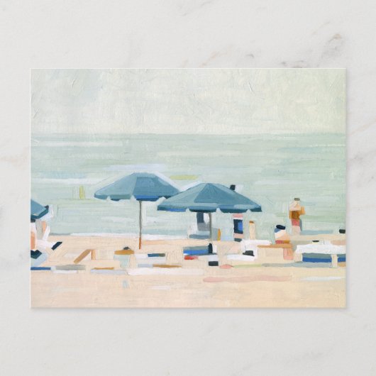 Wenn es die Strände sind Postkarte (Vorderseite)