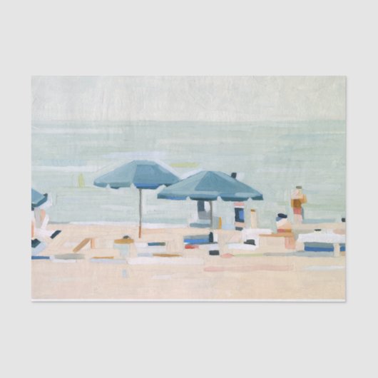 Wenn es die Strände sind Seidenpapier (Vorderseite)