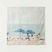 Wenn es die Strände sind Wandteppich (Vorderseite)