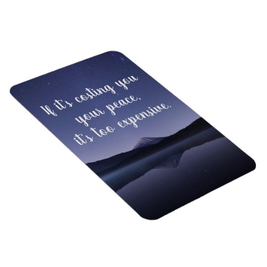 Wenn es dir deinen Frieden kostet Magnet (Rechte Seite)