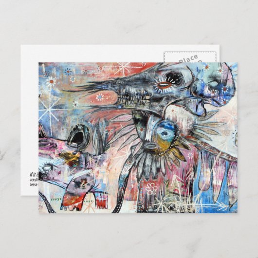 Wenn es ein echter Wunsch ist, wird es Wirklichkei Postkarte (Vorne/Hinten)