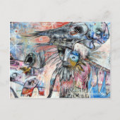 Wenn es ein echter Wunsch ist, wird es Wirklichkei Postkarte (Vorderseite)