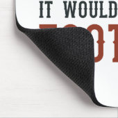 Wenn es einfach wäre, Flute zu spielen... Mousepad (Ecke)