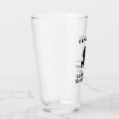 Wenn es einfach wäre, wäre es Snowboarden Tele Ski Glas (Rechts)