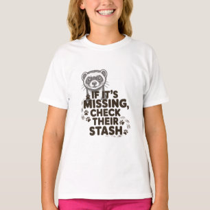 Wenn es fehlt, überprüfe ihren Vorrat T-Shirt