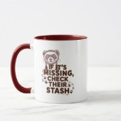 Wenn es fehlt, überprüfe ihren Vorrat Tasse (Links)
