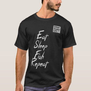 Wenn es fließt, geht es Lustige Angelgeschenke T-Shirt