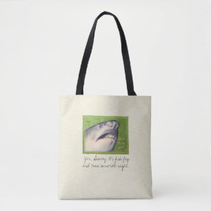 Wenn es Freitag ist, dann ist die Fisch-Hai-Tote-T Tasche