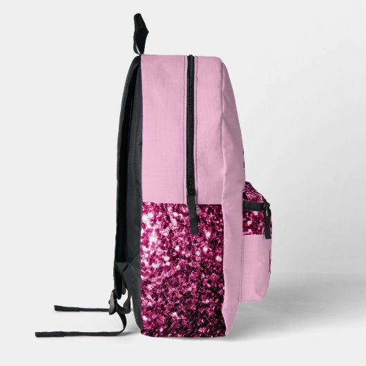 Wenn es Funkelnd und rosa ist, wollte ich es Indiv Bedruckter Rucksack (Links)