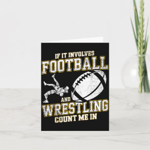 Wenn es Fußball und Wrestling beinhaltet, zähl mic Karte