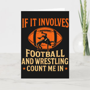 Wenn es Fußball und Wrestling beinhaltet, zähl mic Karte