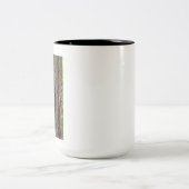 Wenn es hart auf hart kommt, geht das Schwierige Zweifarbige Tasse (Mittel)