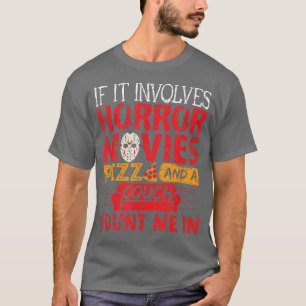 Wenn es Horror-Filme umfasst PIZZA und ein Couch C T-Shirt
