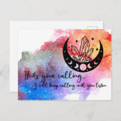 Wenn es Ihr Anruf ist... Postkarte (Vorne/Hinten)