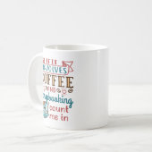 Wenn es Kaffee und Scrapbooking beinhaltet, zählen Kaffeetasse (Vorderseite Links)