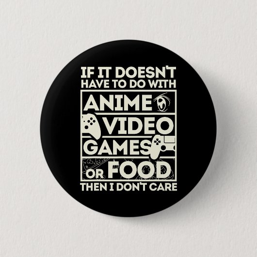 Wenn es kein Anime ist Button (Vorderseite)