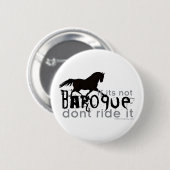 Wenn es kein Barock ist Button (Vorne & Hinten)