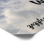 WENN ES KEINE HUNDE-WILL ROGERS POSTER (Ecke)