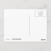 wenn es keine Schokolade ... Postkarte (Rückseite)