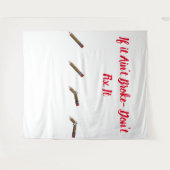 Wenn es keine Tapestry kaputt macht Wandteppich (Vorderseite (Horizontal))